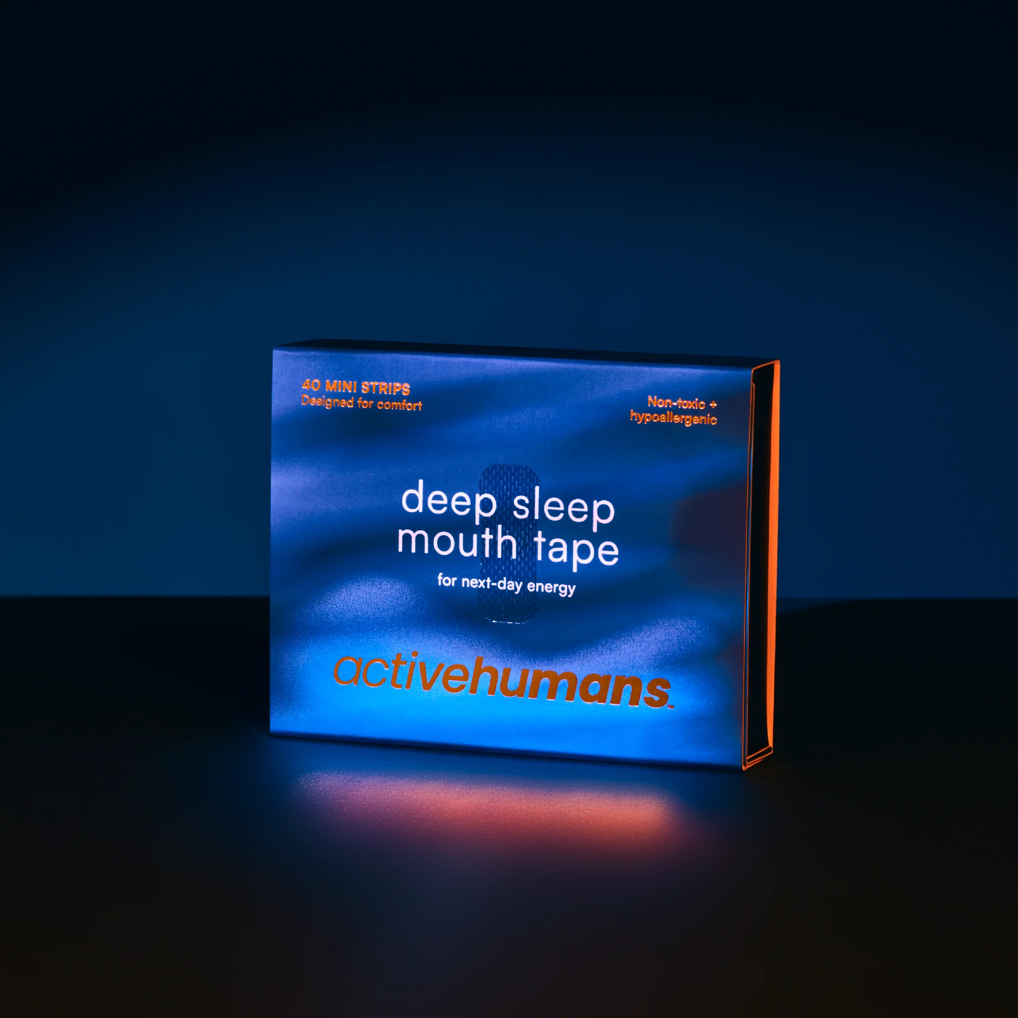 Active Humans Deep Sleep Mouth Tape  40 MINI STRIPS - Image 3
