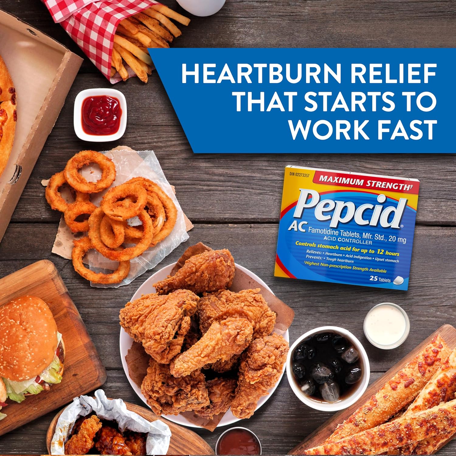 Acid Controller, Maximum Strength Tablets 20mg | Pepcid | Different pack size - Image 6