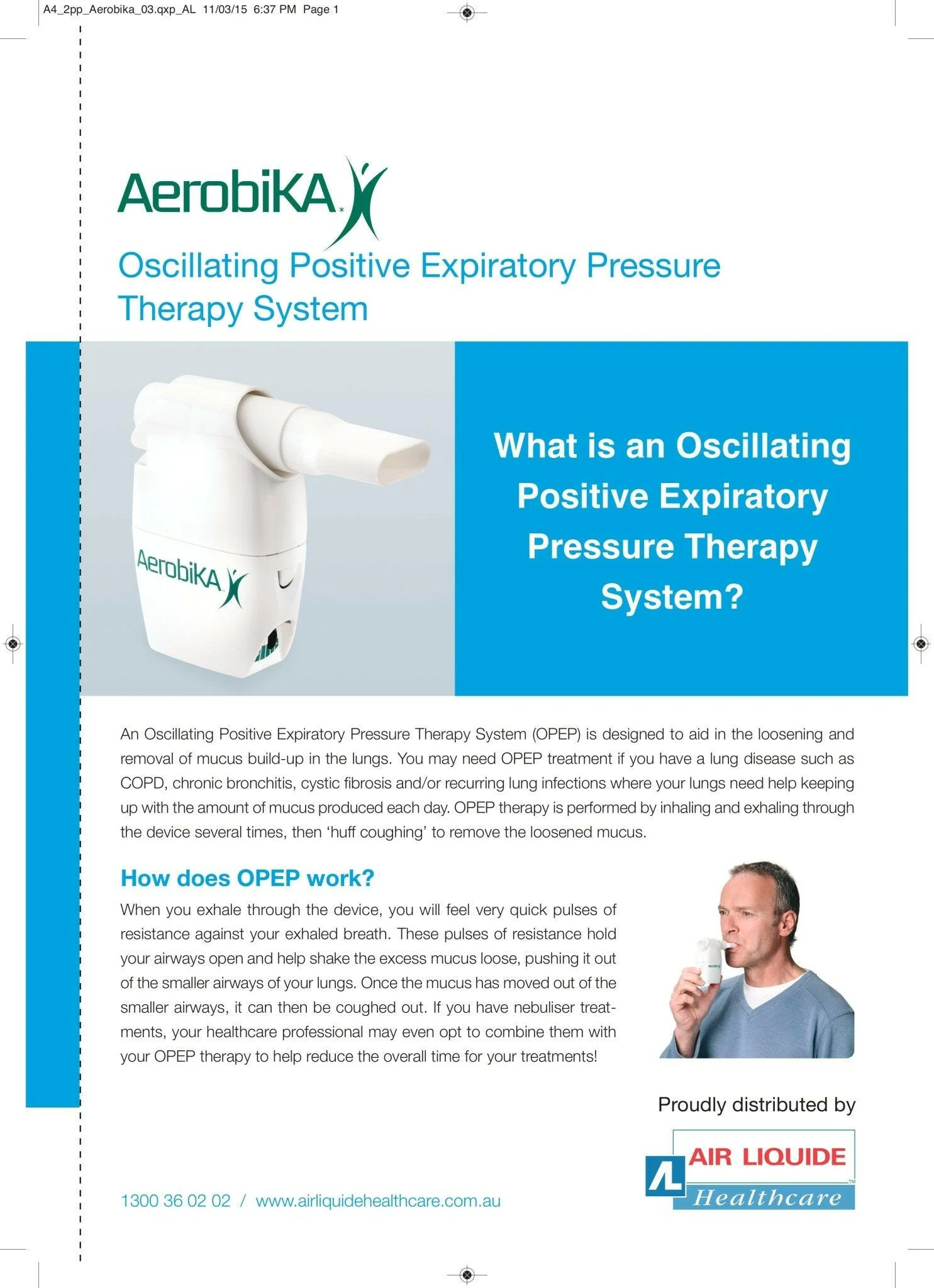 Oscillating Positive Expiratory Pressure (OPEP) Device by Aerobika® – Drug-Free Airway Clearance Therapy | 1 Device - Image 10