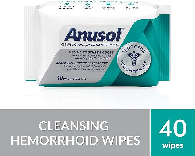 Anusol™ Cleansing Wipes | Anusol™ | 40 Count (Wipes) - Image 3