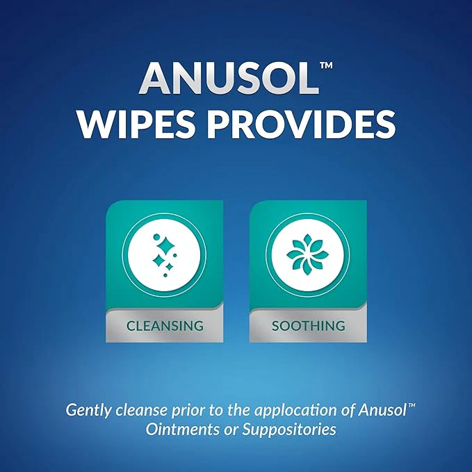 Anusol™ Cleansing Wipes | Anusol™ | 40 Count (Wipes) - Image 4