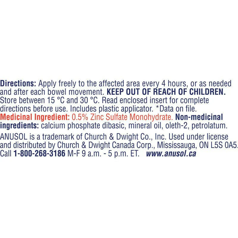 Anusol™ Multi-Symptom Ointment | Anusol™ | 30 gr - Image 5