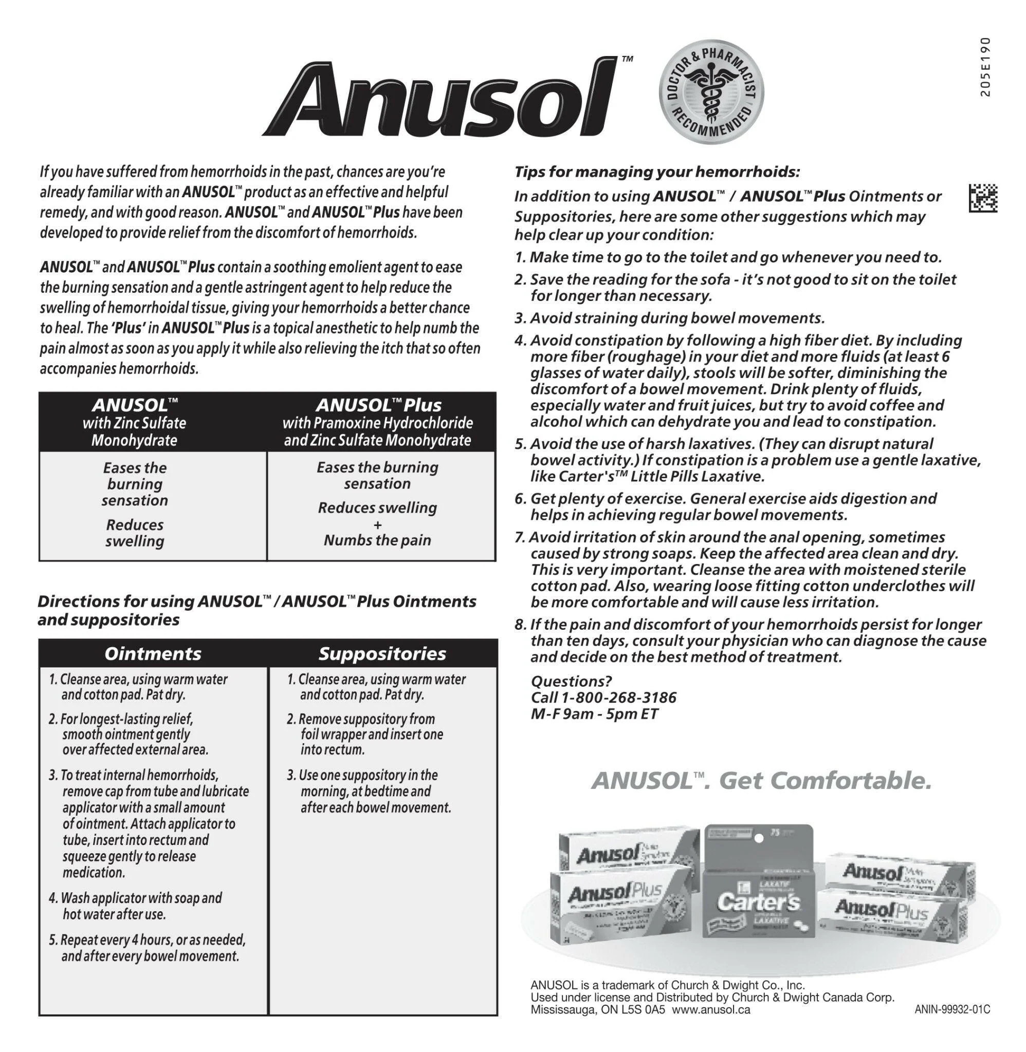 Anusol™ Plus Ointment by Anusol™ – Extra Pain Relief for Hemorrhoids | 30 g - Image 3