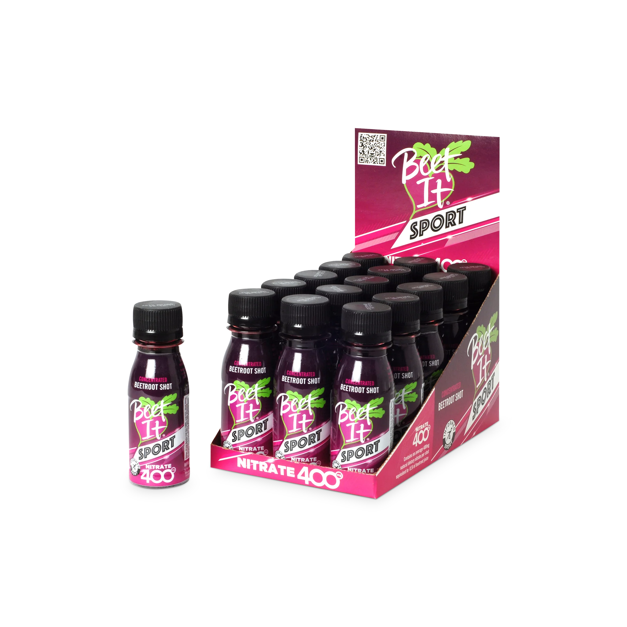 Beet It Sport® Nitrate 400 by Blonyx – Dietary Nitrate Support for Performance | Box of 15 Shots - Image 6