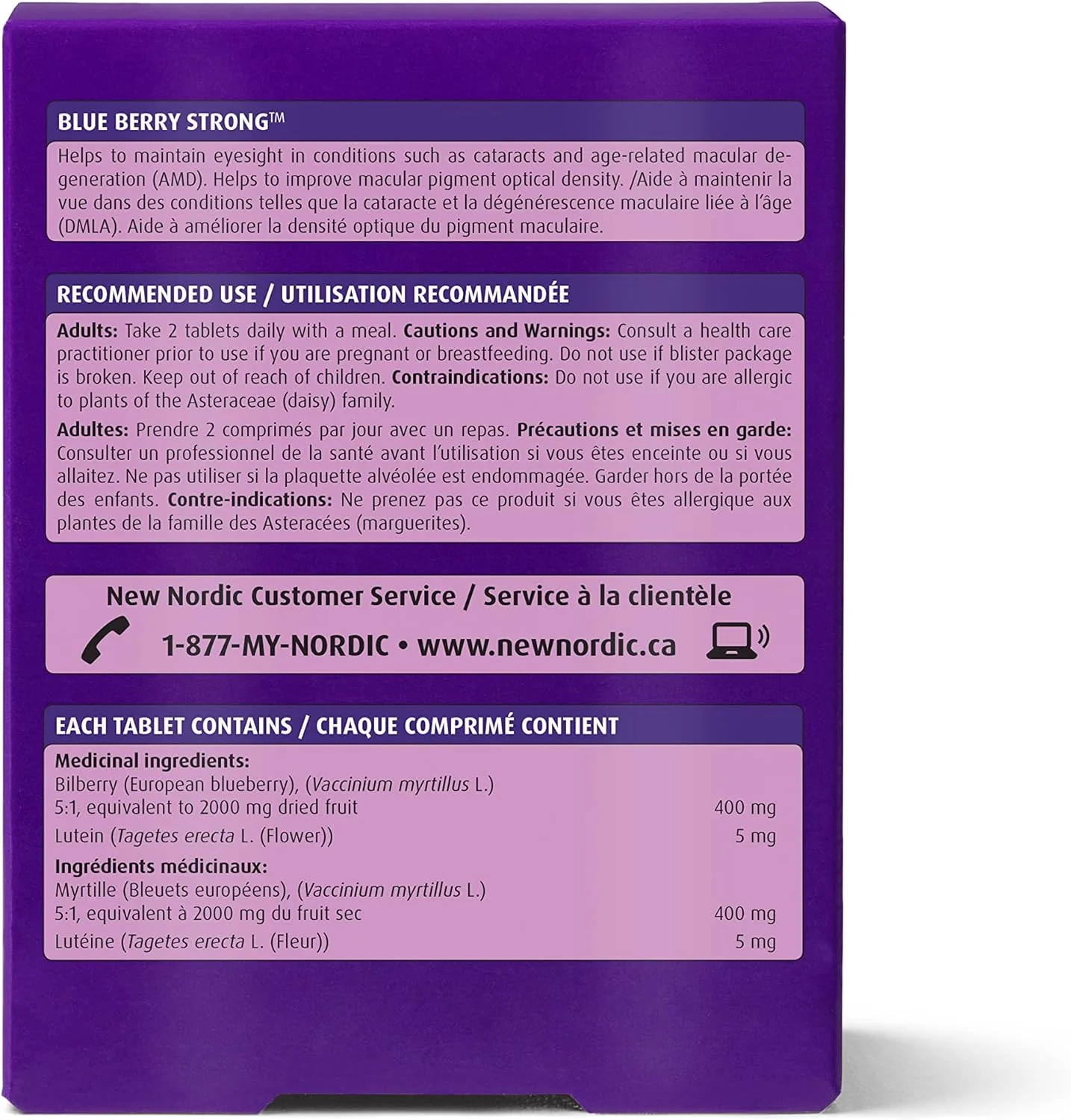 Blue Berry™ Strong | New Nordic | 60 Vegan Tablets - Image 3