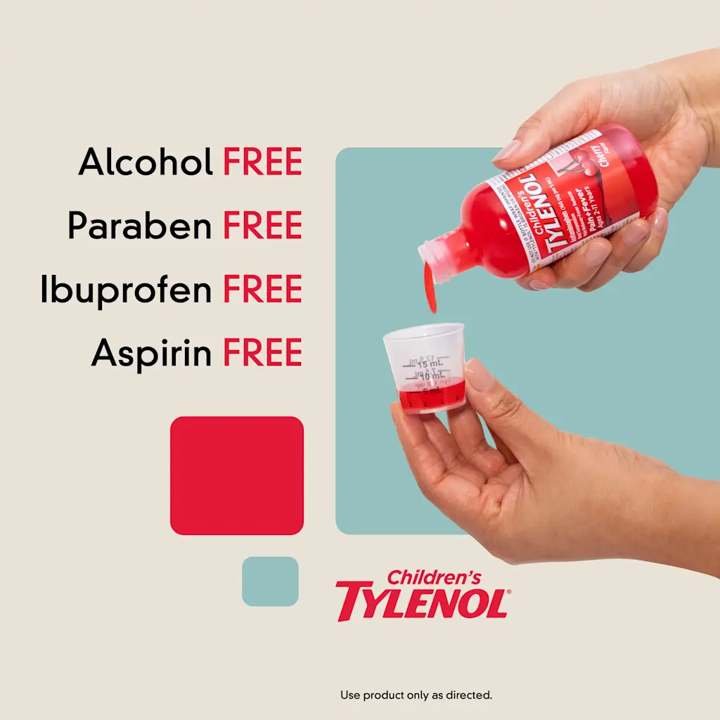 Children's Oral Suspension | TYLENOL® | 100 mL (different flavours) - Image 11