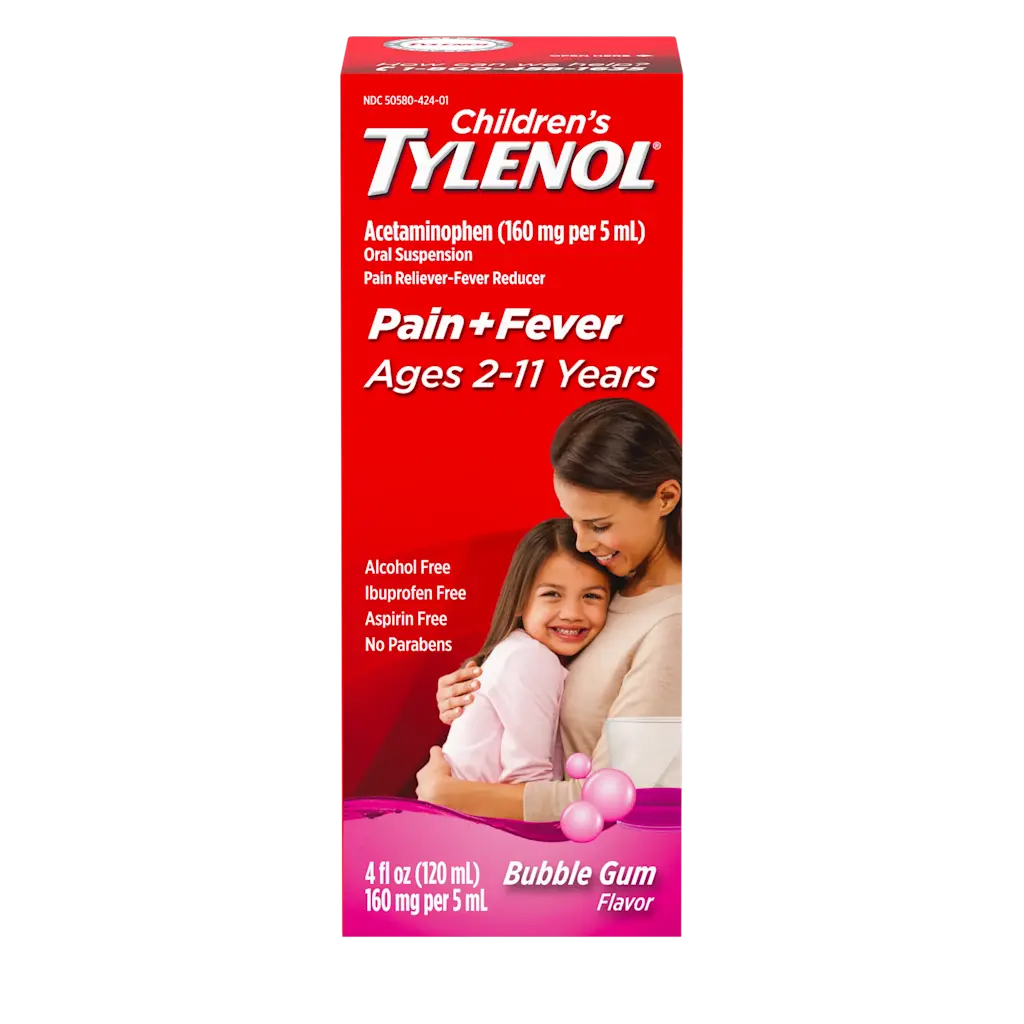 Children's Oral Suspension | TYLENOL® | 100 mL (different flavours) - Image 3