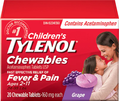 Children's Chewables | TYLENOL® | 20 Tablets - Image 8