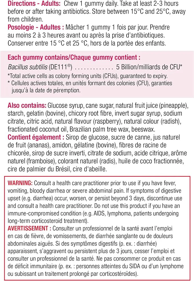 Probiotic Gummies - Extra Strength | Jamieson™ | 30 Gummies - Image 4