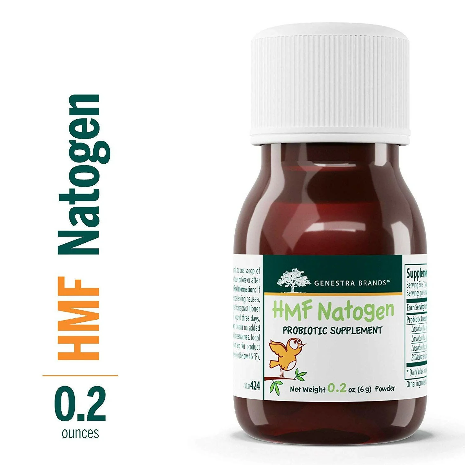 HMF Natogen | Genestra Brands® | 0.2oz (6 Grams) Powder - Image 3