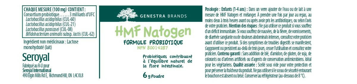 HMF Natogen | Genestra Brands® | 0.2oz (6 Grams) Powder - Image 8