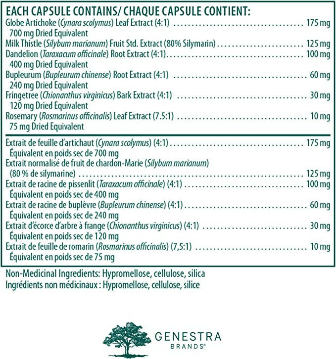 Liv Complex by Genestra Brands® – Liver Detox & Bile Support | 90 Vegetable Capsules - Image 7