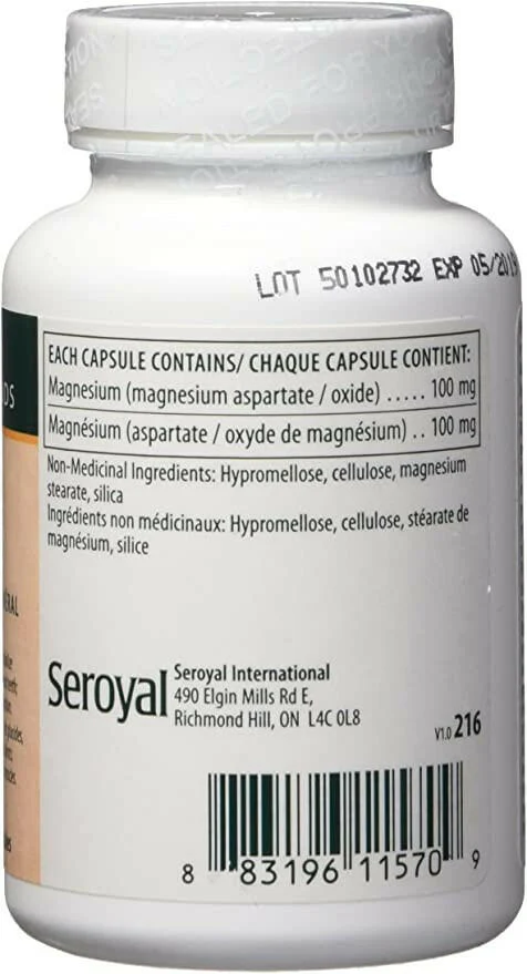 Magnesium by Genestra Brands® – Muscle, Bone & Metabolic Support | 90 Vegetable Capsules - Image 3