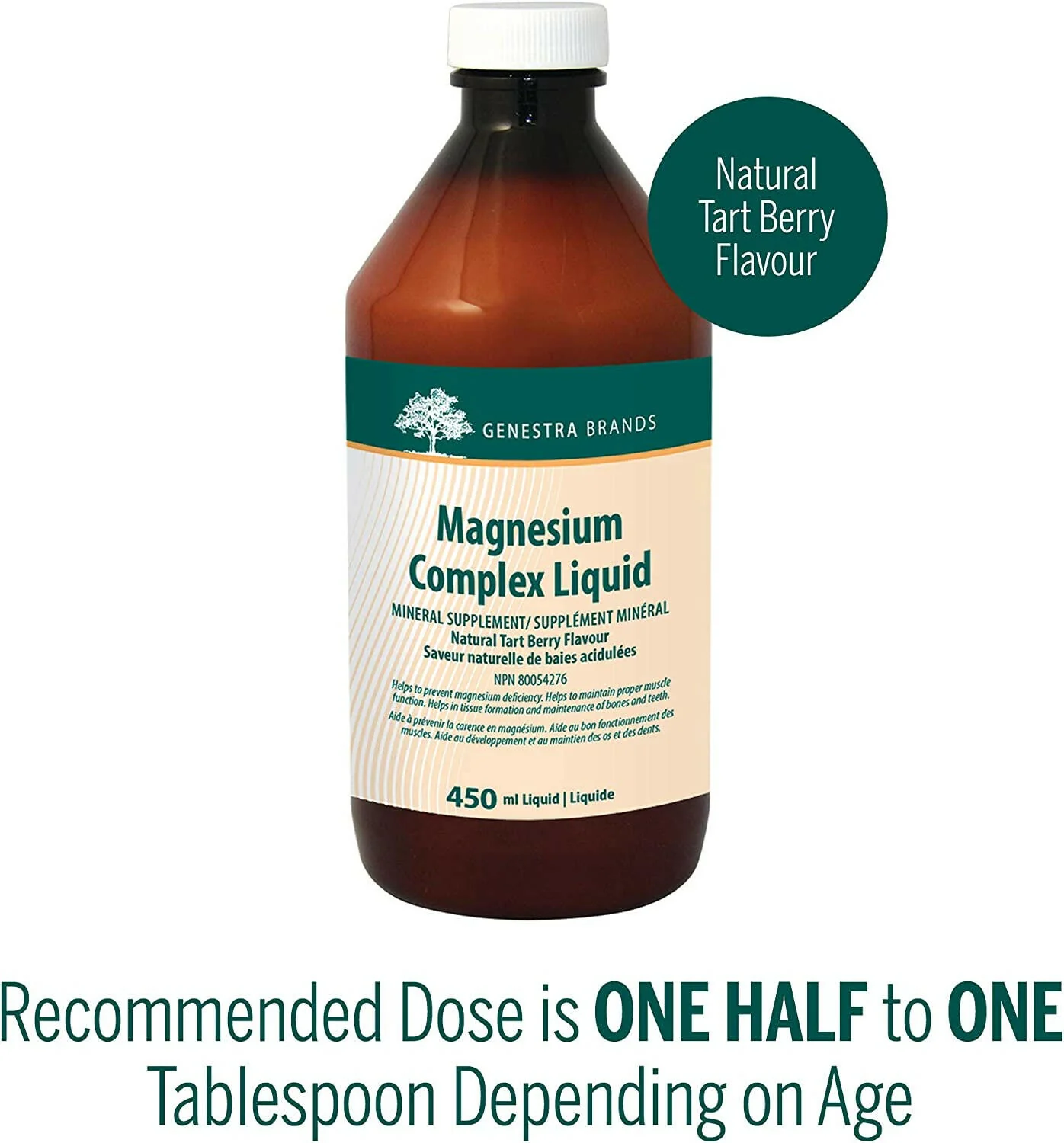 Magnesium Complex Liquid | Genestra Brands® | 450 mL - Image 3