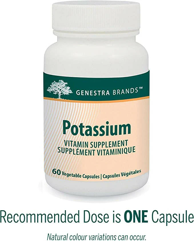 Potassium | Genestra Brands® | 60 Vegetable Capsules - Image 4