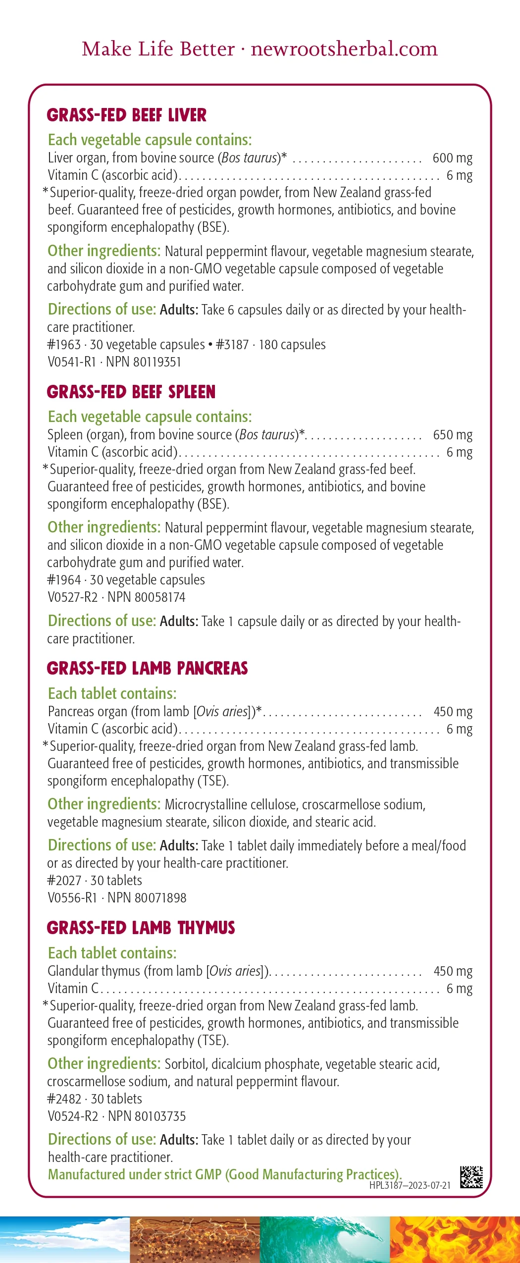 Grass-Fed Beef Liver by New Roots Herbal® – Nutrient-Dense Organ Support | 30 or 180 Capsules - Image 6