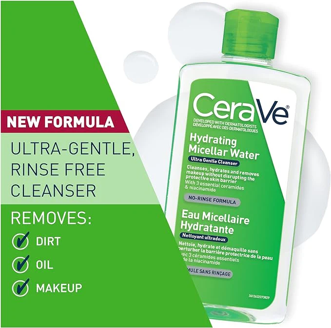 Hydrating Micellar Water | CeraVe® | 296 mL - Image 3