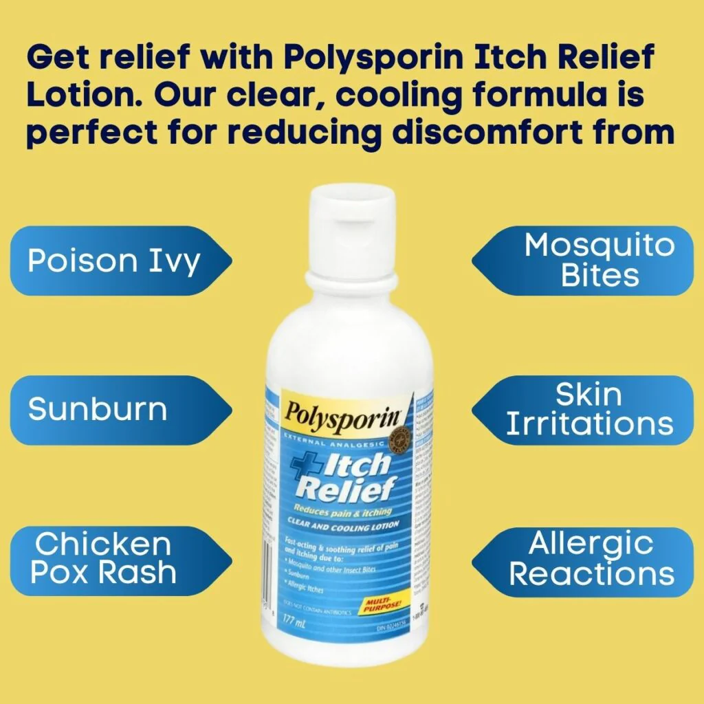 Itch Relief Lotion | Polysporin® | 177 mL - Image 3
