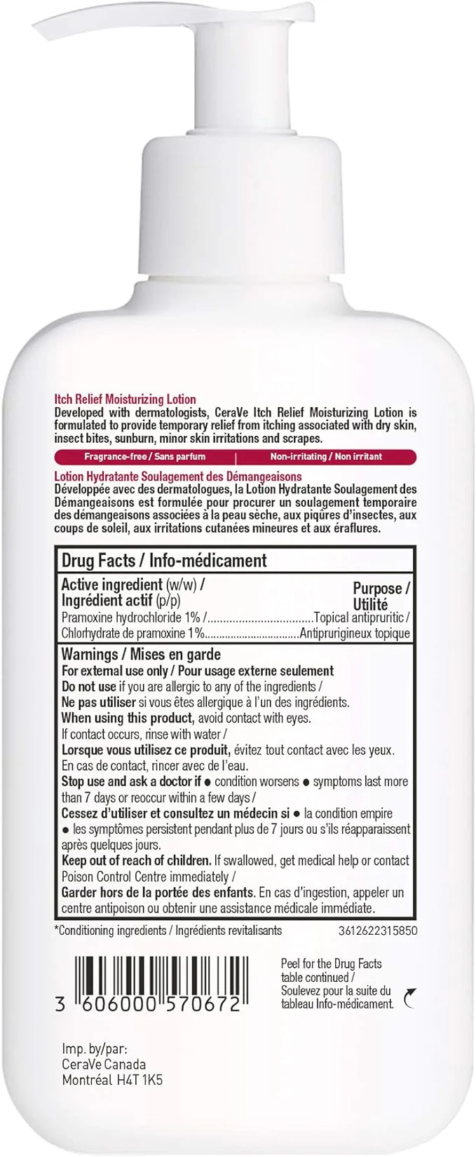 Itch Relief Moisturizing Lotion | CeraVe® | 237 mL - Image 5