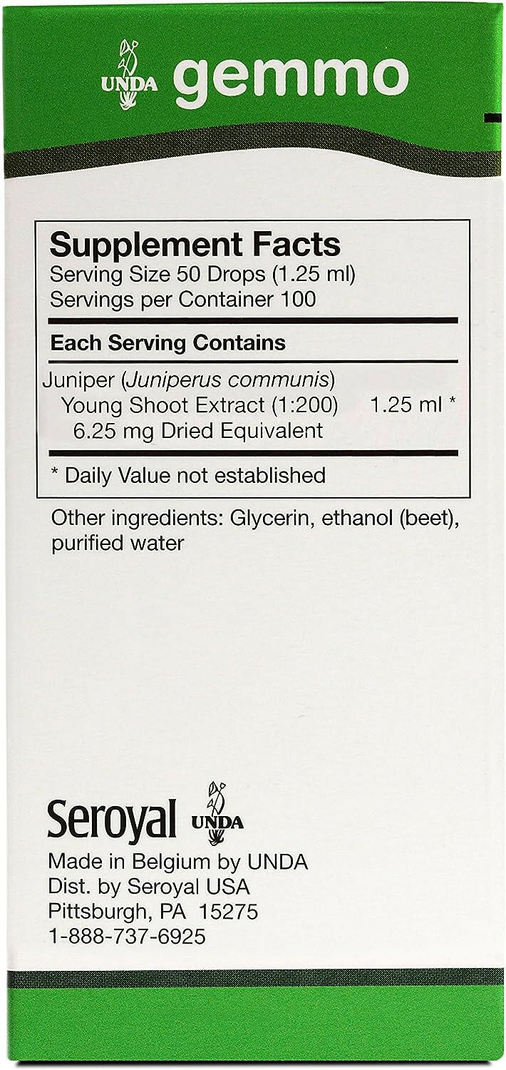Juniperus Communis | UNDA Gemmo | 125 mL (4.2 fl. oz) - Image 3