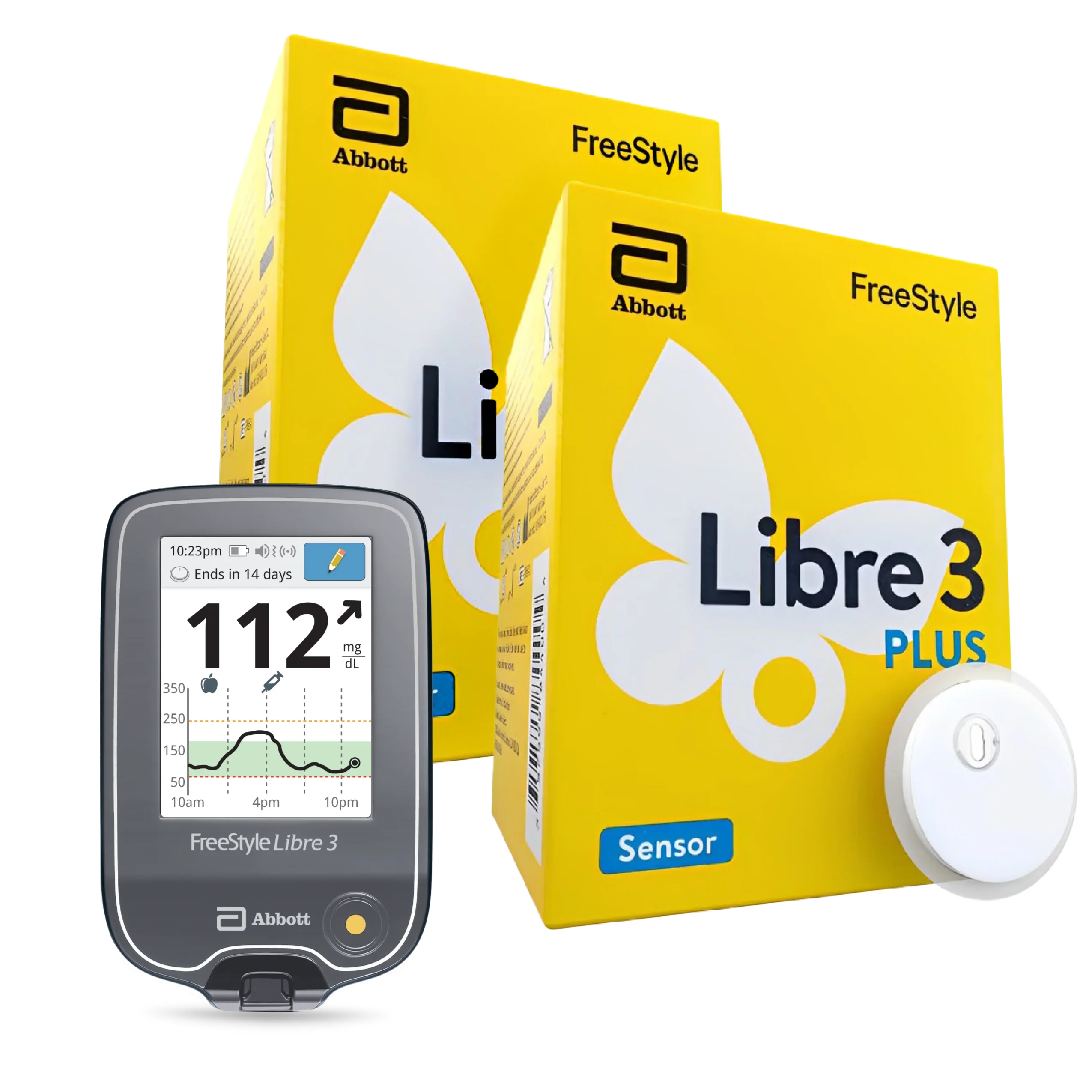 Libre 3 Plus by FreeStyle – CGM System Components (Reader, Sensor & Kit Options) - Image 3