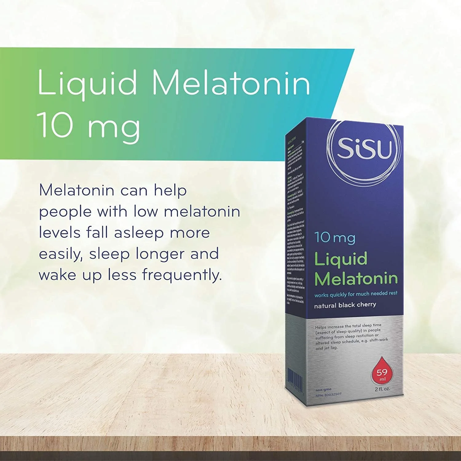 Liquid Melatonin 10 mg by SISU® – High-Potency Sleep Support | 59 mL - Image 3