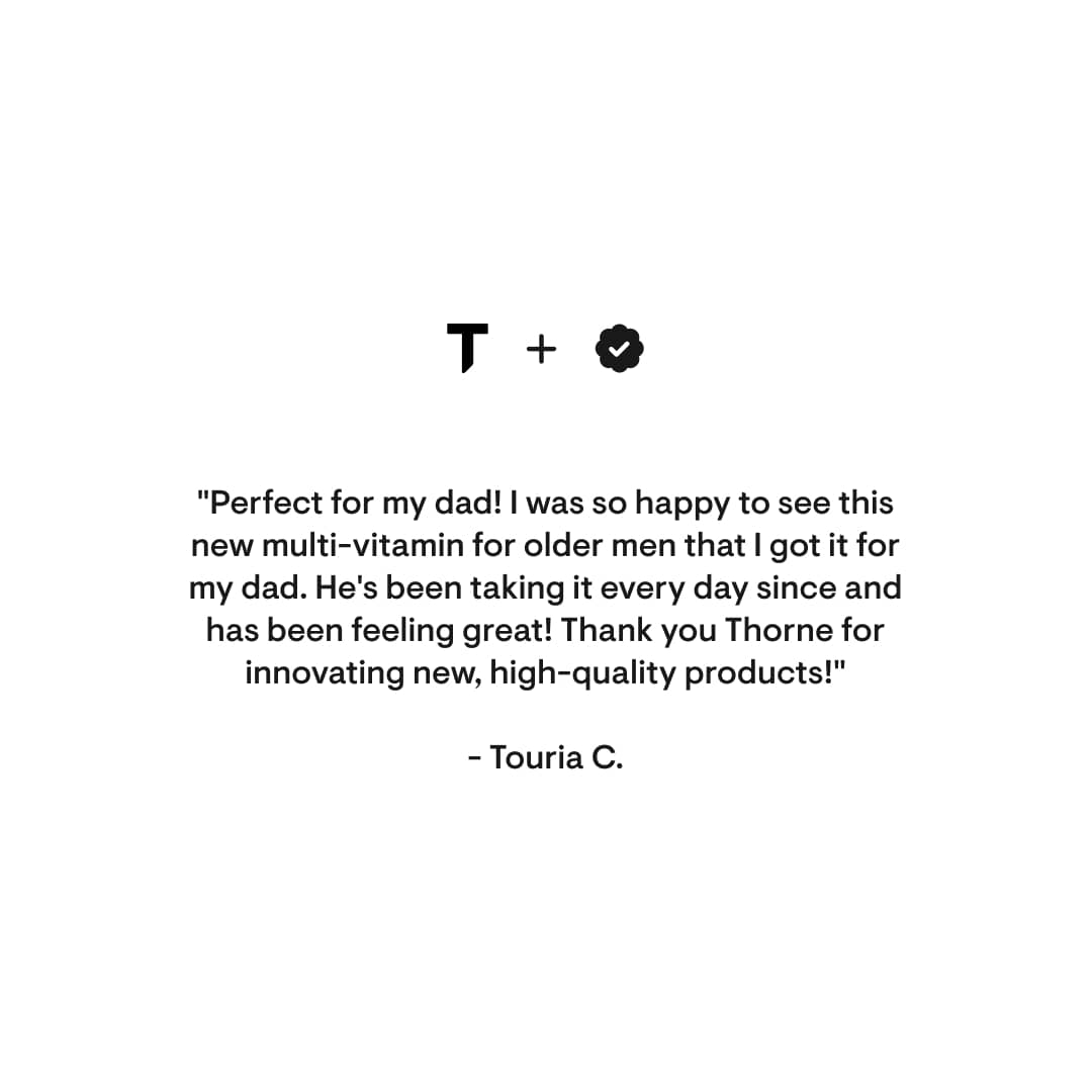 Men’s Multi 50+ by Thorne® – Daily Multivitamin for Men | 180 Capsules - Image 7