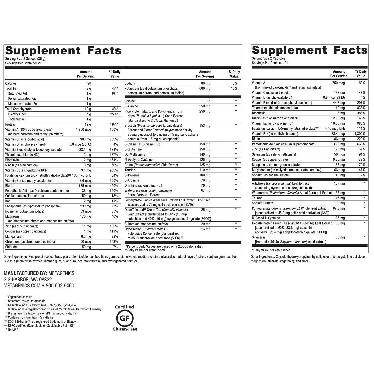 Clear Change® | Metagenics® | Powder Plus Capsules - Image 6