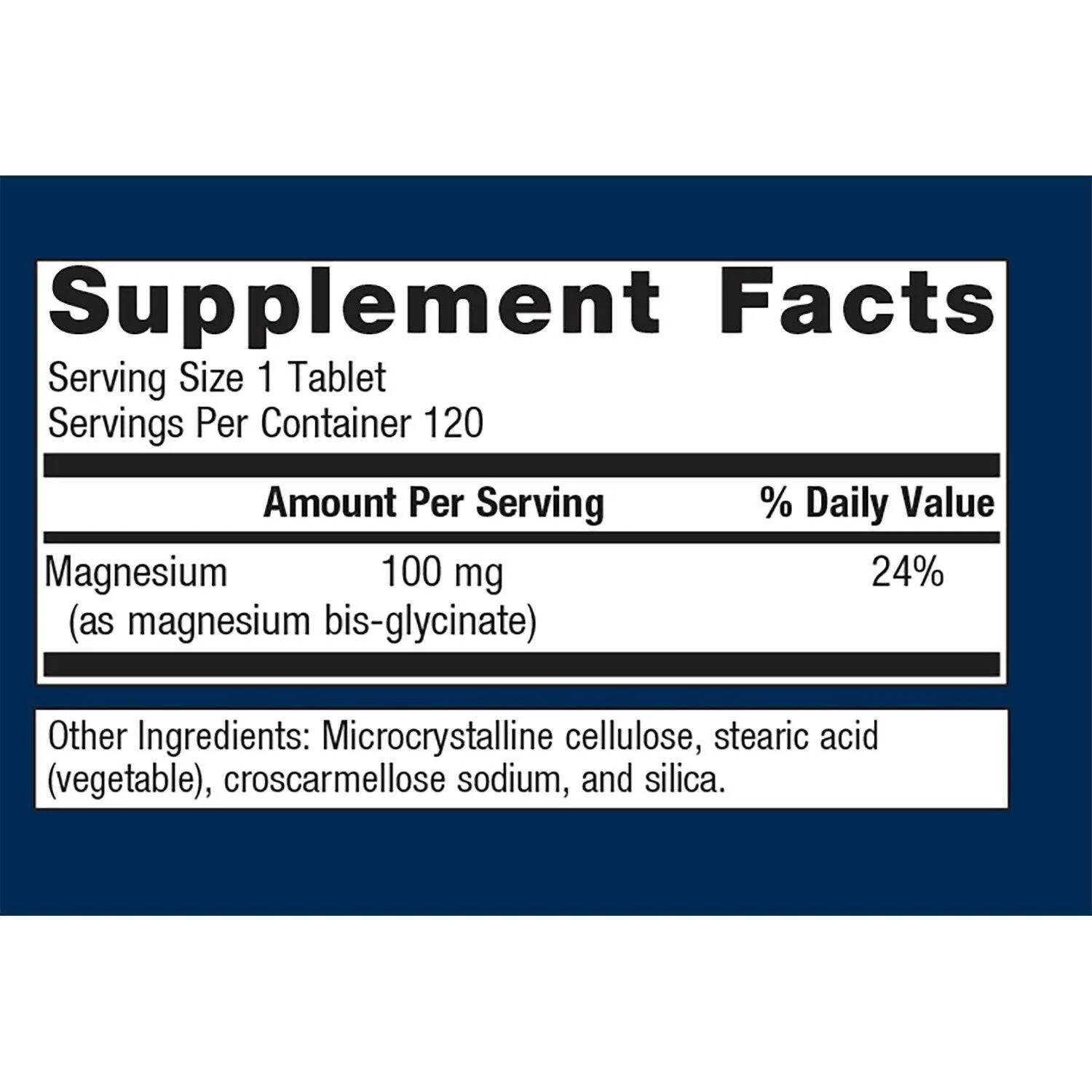 Mag Glycinate by Metagenics® – Highly Absorbable Magnesium Support | 120 Tablet - Image 3
