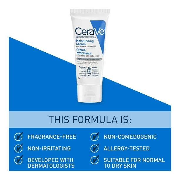 Moisturizing Cream by CeraVe® – Hydration & Skin Barrier Repair | Various Sizes - Image 16