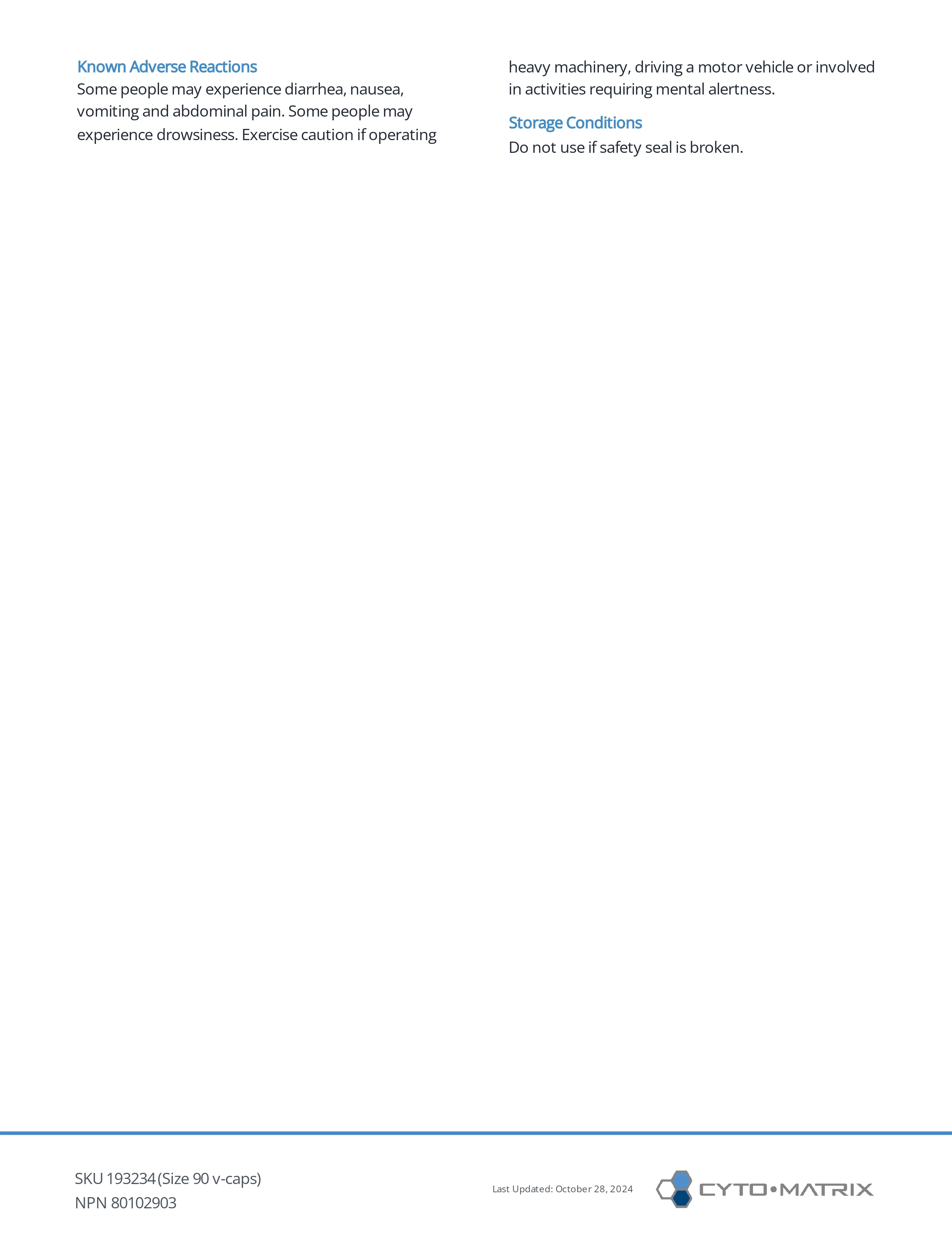 Mood-Matrix by Cytomatrix® – Emotional Balance & Stress Support | 90 Vegetable Capsules - Image 5