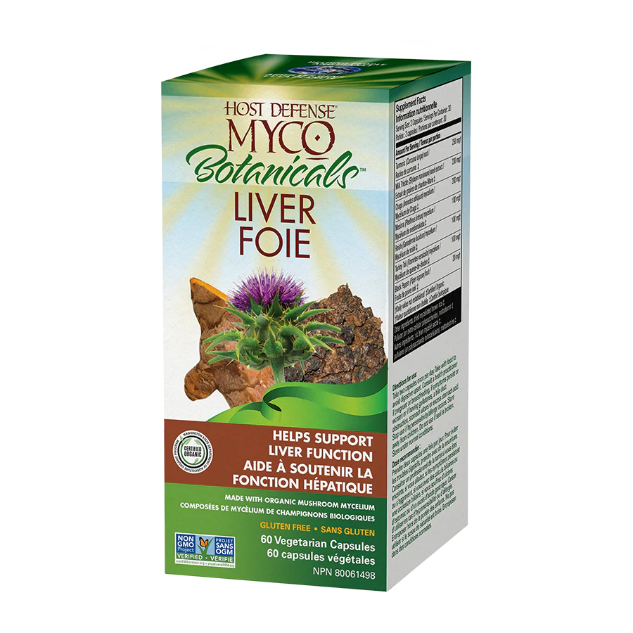 MycoBotanicals® Liver Capsules  | Host Defense® Mushrooms™ | 60 Capsules - Image 5