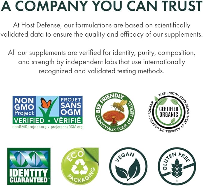 MycoBotanicals® Liver Capsules  | Host Defense® Mushrooms™ | 60 Capsules - Image 8