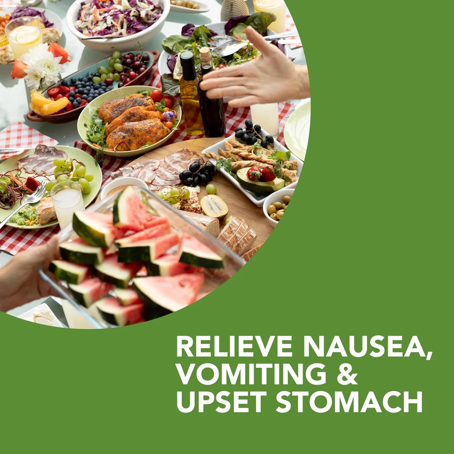 Nausea and Upset Stomach Relief with Organic Ginger Extract | Gravol Ginger™ | 24 Liquid Gel Capsules - Image 3