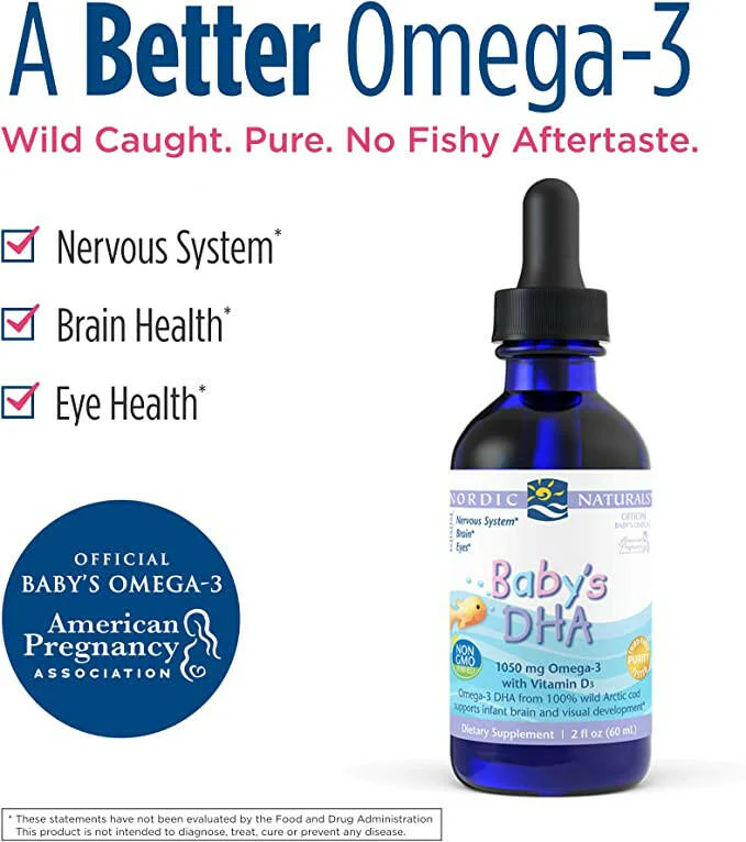 Baby's DHA | Nordic Naturals® | 60 mL (2 Oz) - Image 5