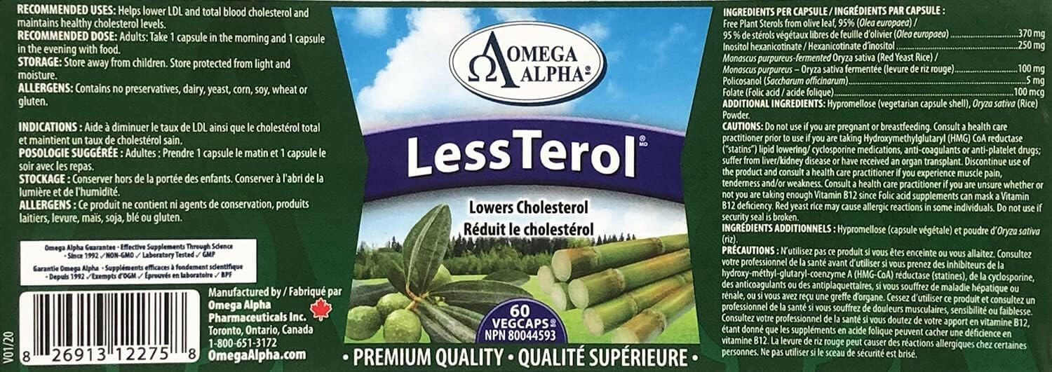 LessTerol® | Omega Alpha® | 60 Vegetable Capsules - Image 4