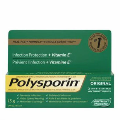Original Antibiotic Ointment (Vitamin E) by Polysporin® – Infection Protection | 15 g or 30 g Tubes - Image 7