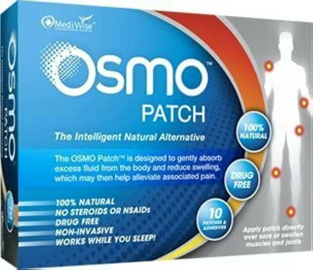 Osmo™ Patch by MediWise™ – Natural Pain & Inflammation Relief Pads | 10 Patches - Image 4