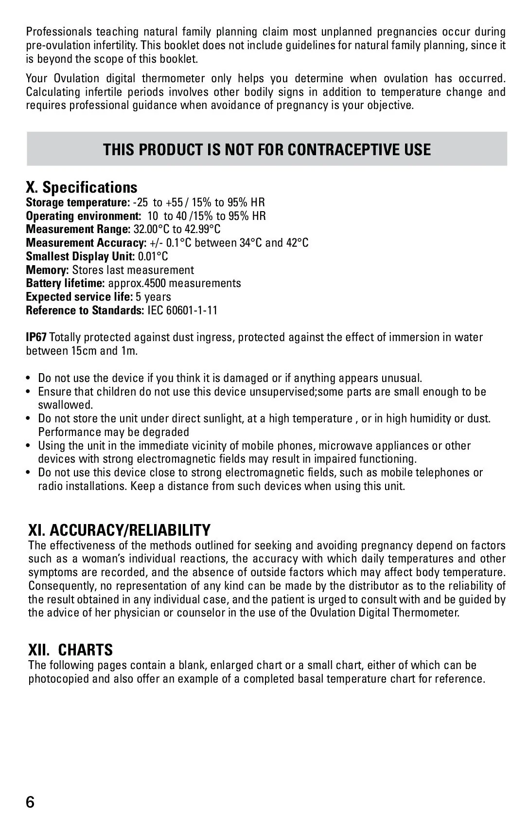 Ovulation Thermometer | BIOS Medical | One Count - Image 8