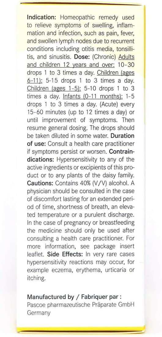 Lymphdiaral® Drops by Pascoe – Lymphatic Drainage & Inflammation Support | 50 mL - Image 4