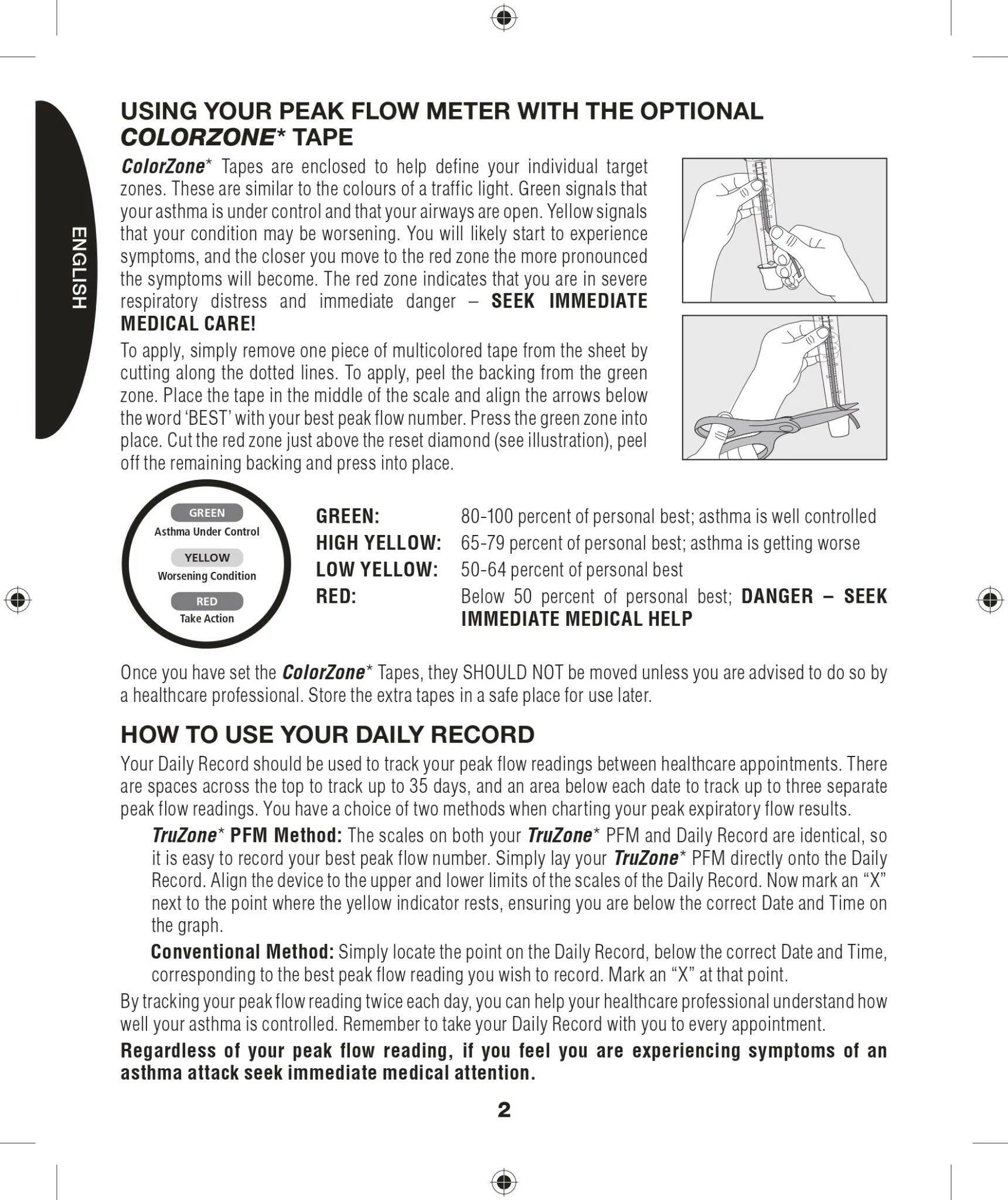 Peak Flow Meter | TRUZONE® | Drug-free device (One-size) - Image 13