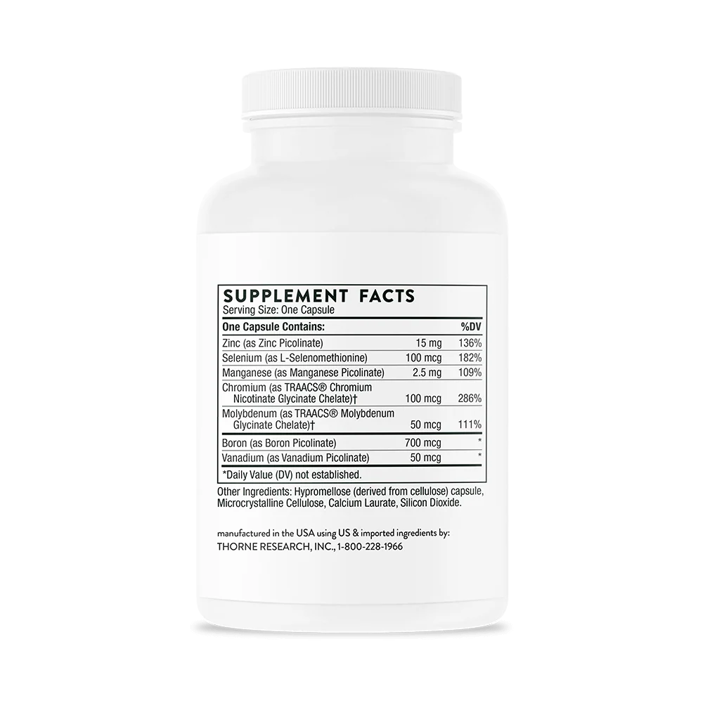 Pic-Mins® | Thorne® | 90 Capsules - Image 3