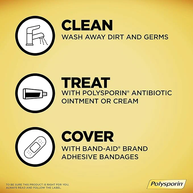 Plus Pain Relief Cream by Polysporin® – Antibiotic Ointment with Lidocaine | 15 g or 30 g Tubes - Image 3