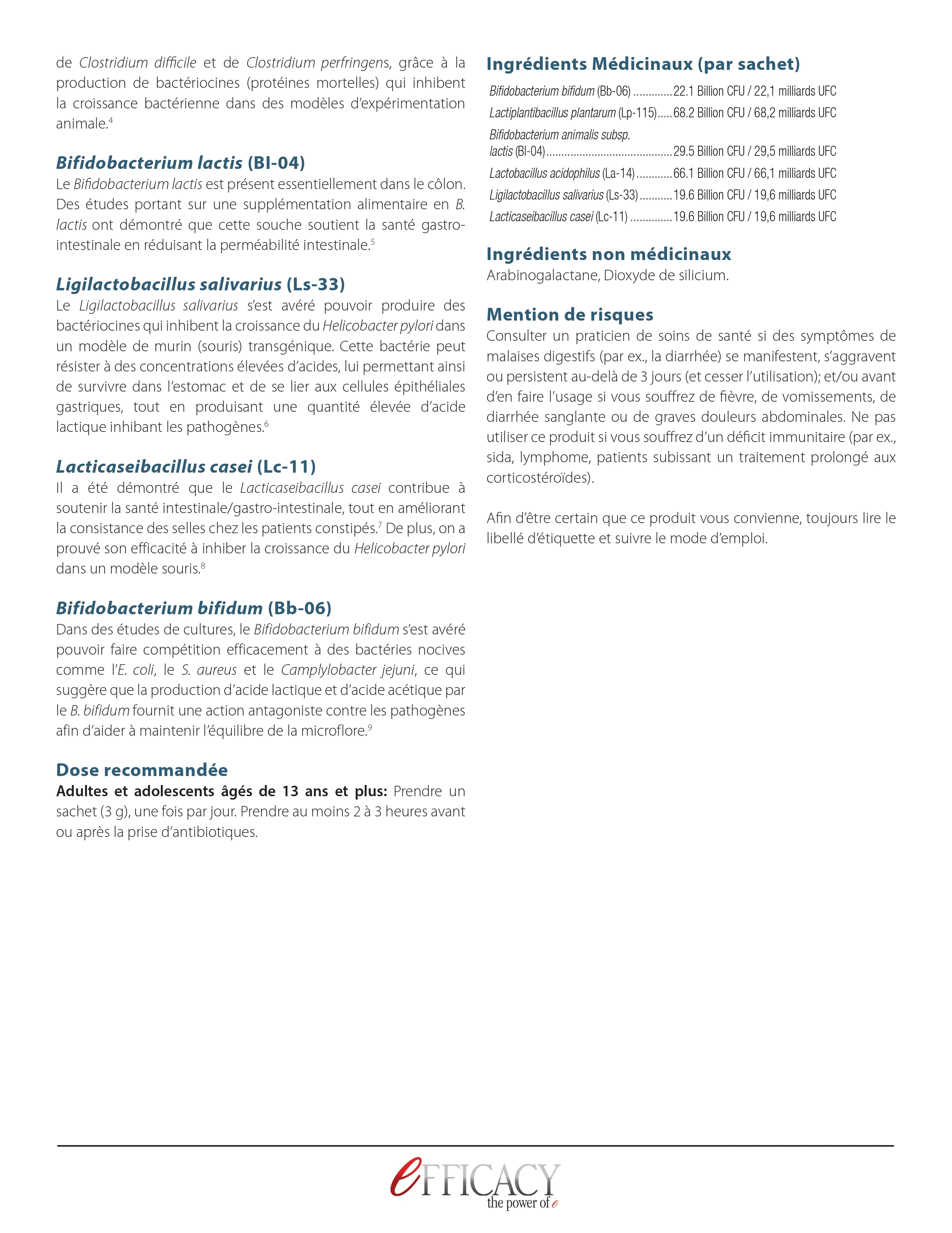 Probiotic 225 | Ortho Molecular | 15 Packets - Image 4