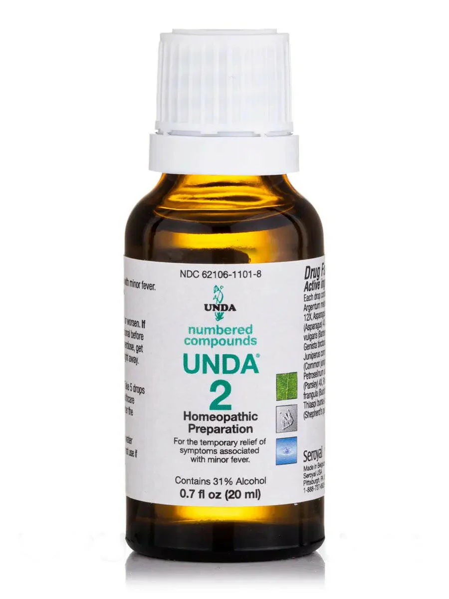 UNDA 2 by UNDA® – Homeopathic Drainage Support | 20 mL (0.67 fl oz) - Image 3