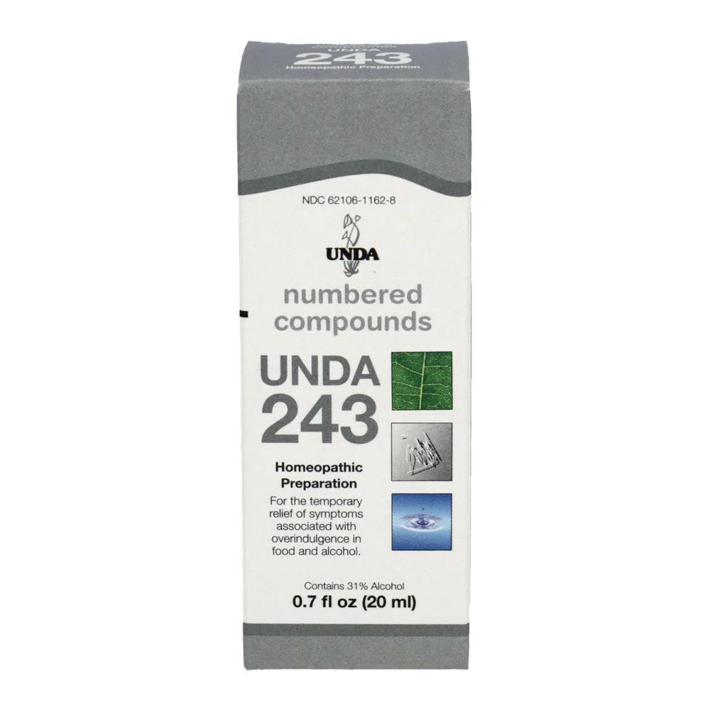 UNDA 243 by UNDA Numbered Compounds® – Homeopathic Drainage Support | 20 mL (0.7 fl oz) - Image 3