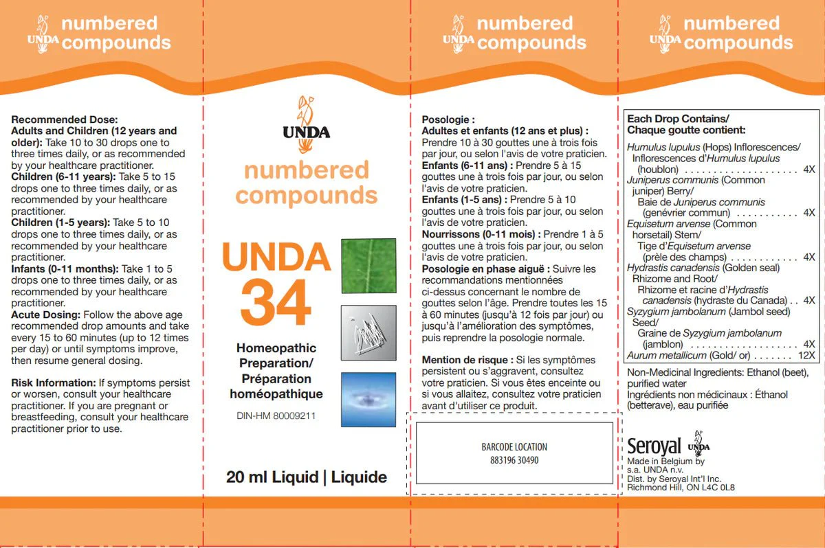 Unda 34 | UNDA Numbered Compounds | 20 mL (0.7 fl. oz) - Image 5