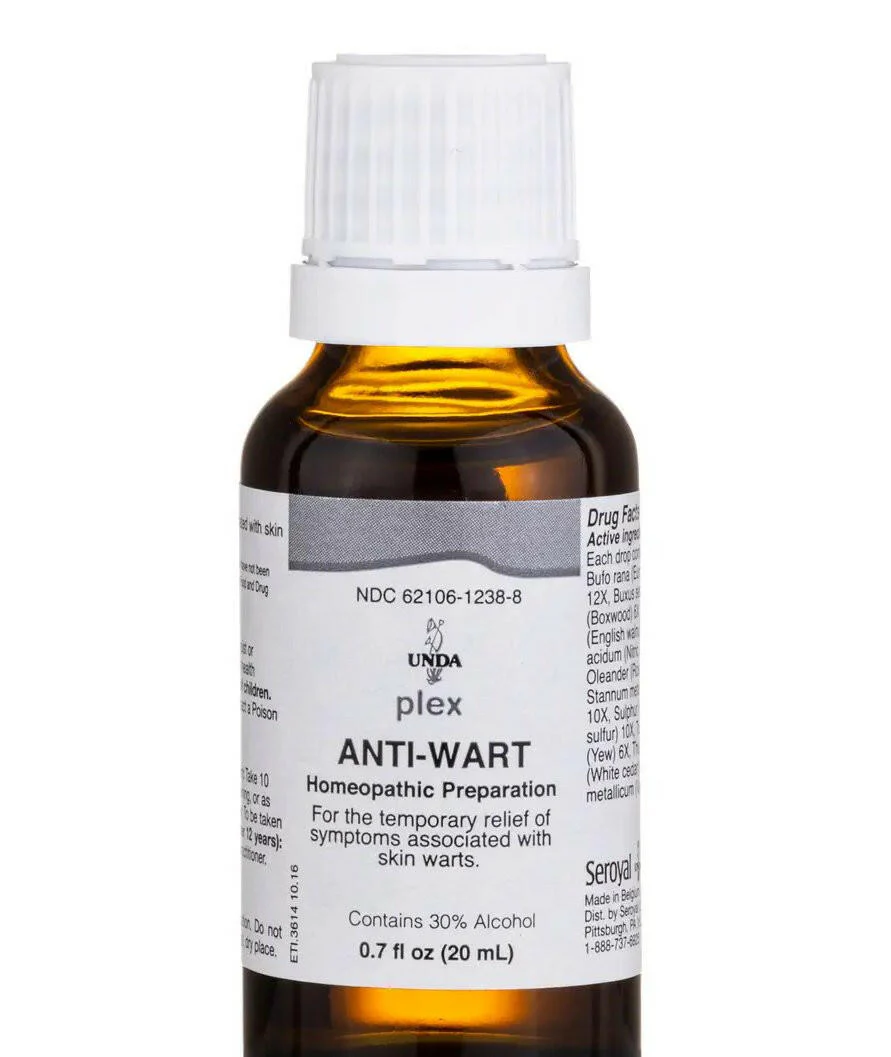 Anti-Wart Drops | UNDA Plex | 0.66 fl. oz (20 mL) - Image 3