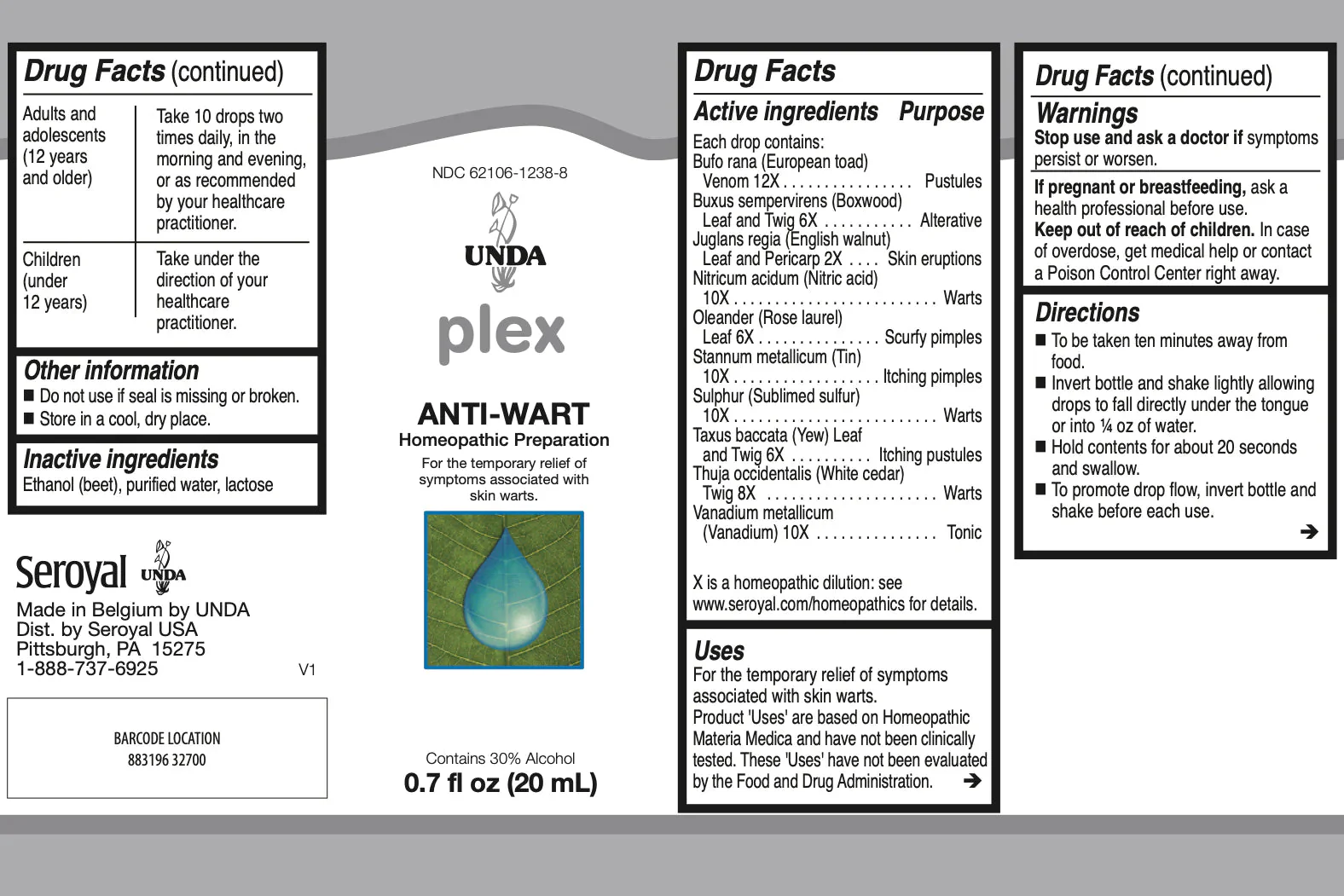 Anti-Wart Drops | UNDA Plex | 0.66 fl. oz (20 mL) - Image 4