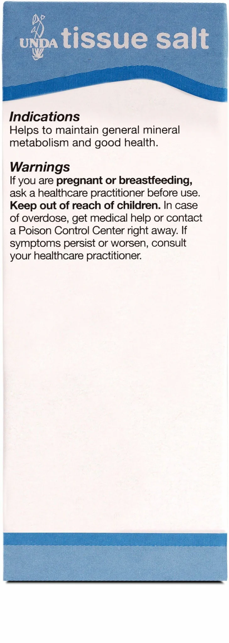 Mélange Combination by UNDA Tissue Salt – Mineral Balance & Homeopathic Support | 100 Tablets - Image 4